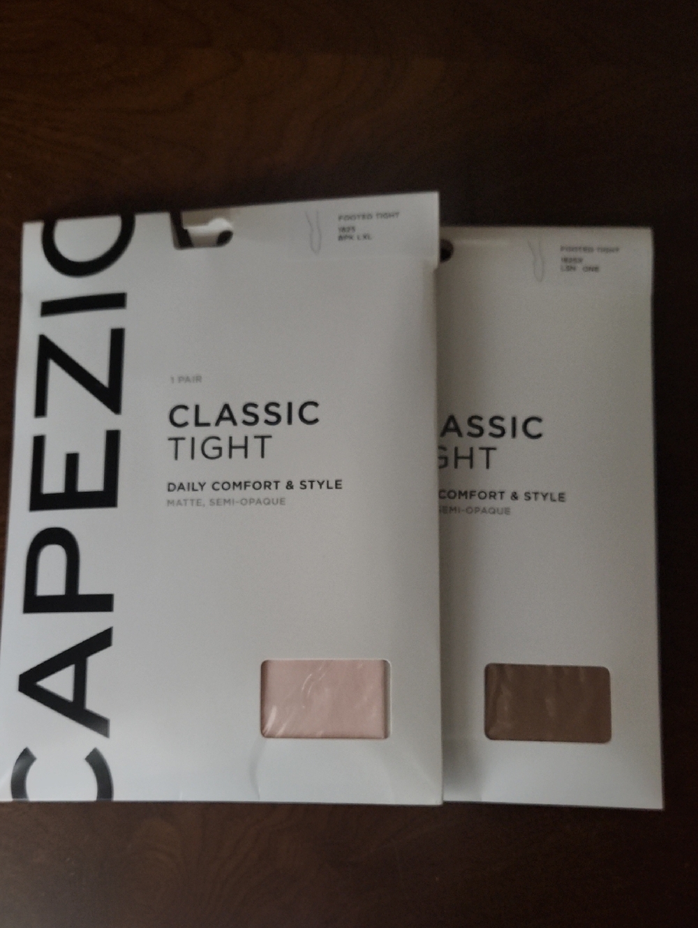 Capezio footed tights- Adult